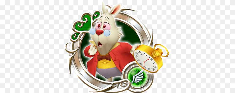 White Rabbit Khux Wiki Kingdom Hearts Union, Alarm Clock, Clock, Dynamite, Weapon Free Png