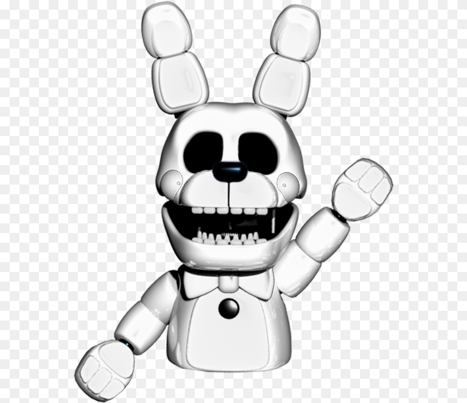 White Rabbit Puppet By Pkthunderbolt100 Golden Fred Fred Fnaf, Toy, Robot Png Image