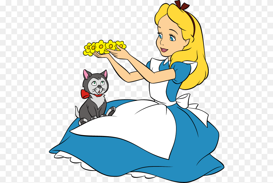 White Rabbit Queen Of Hearts Caterpillar Cheshire Cat Alice In Wonderland And Her Cat, Publication, Book, Comics, Adult Free Png Download