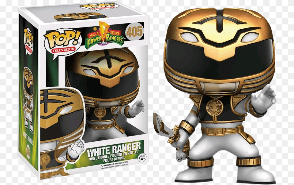 White Ranger Funko Pop, Helmet, Baby, Person, Robot Png Image