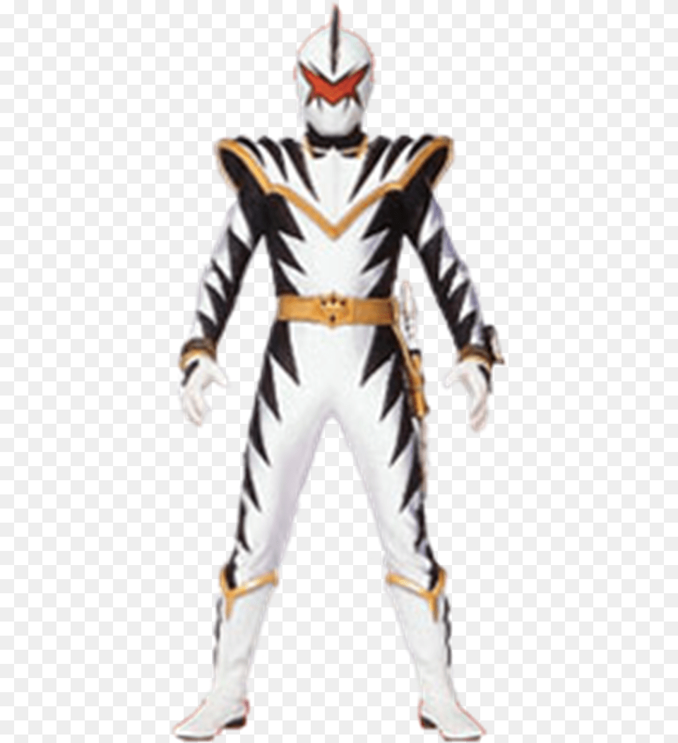 White Ranger Power Rangers Dino Thunder White Ranger, Clothing, Costume, Person, Adult Png Image