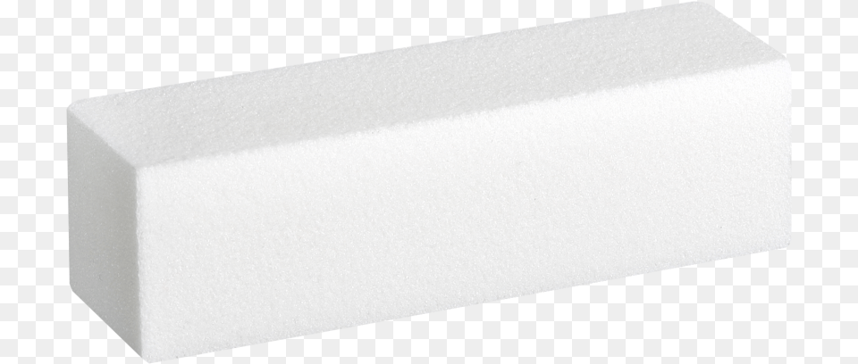 White Rectangular Block, Foam Png