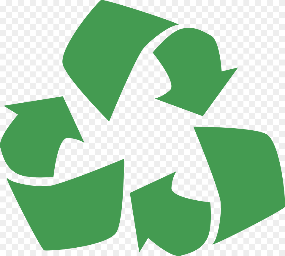 White Recycle Symbol Clip Art, Recycling Symbol Png Image