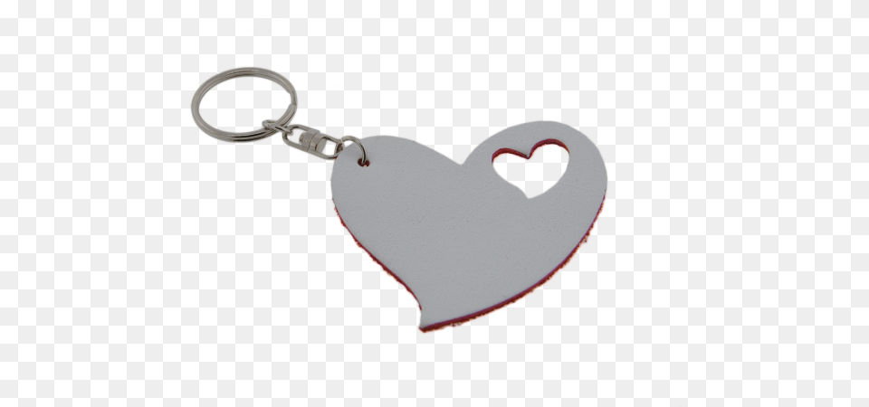 White Red Keychain, Symbol, Accessories, Jewelry, Locket Free Png Download