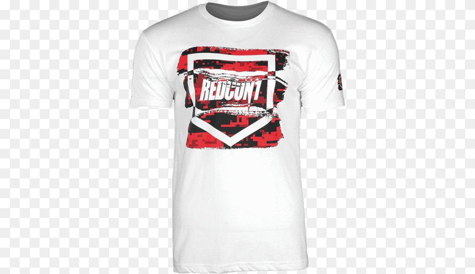 White Redcon1 Splatter Shirt Active Shirt, Clothing, T-shirt Free Transparent Png