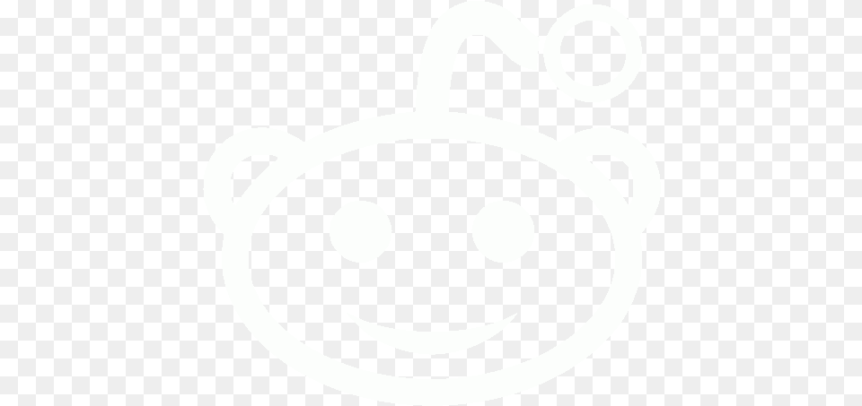 White Reddit Icon Reddit Logo Black White, Stencil, Alarm Clock, Clock, Ammunition Png