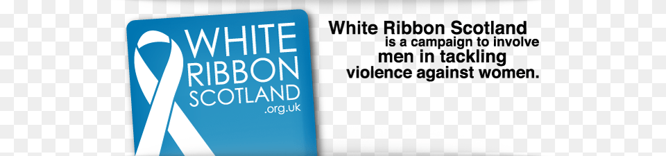 White Ribbon Scotland, Advertisement, Poster, Book, Publication Free Png Download