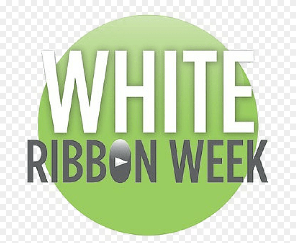 White Ribbon Week Whiteribbonweekorg White Ribbon Internet Safety, Green, Logo, People, Person Png Image