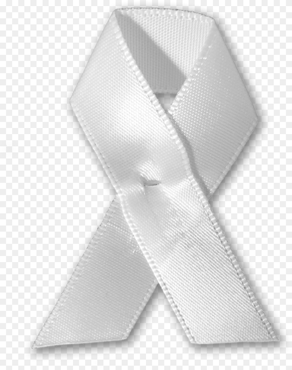 White Ribbon With Pin Options Solid, Accessories, Strap, Formal Wear, Tie Png