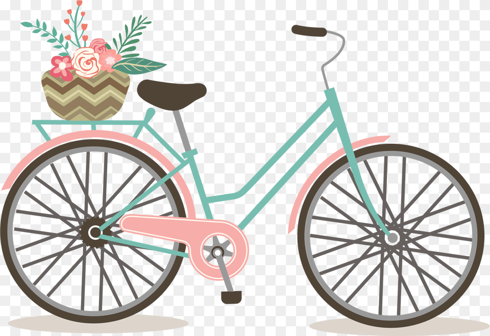 White Ring Cliparts Vintage Bicycle Clipart, Machine, Wheel, Transportation, Vehicle Free Png