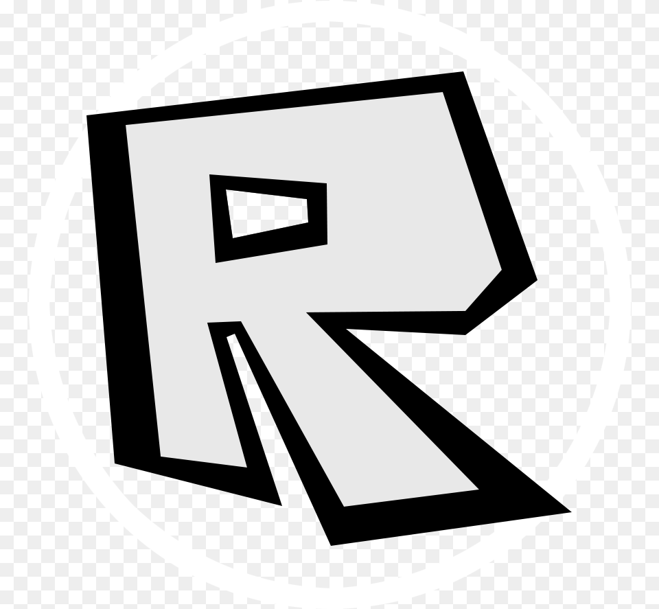 White Roblox Icon Clipart Dot, Symbol, Text Free Png