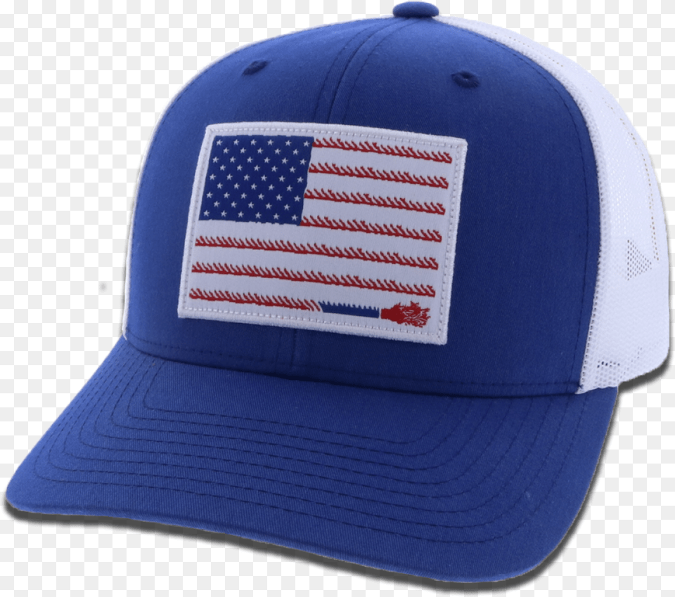 White Rope Hat With American Flag Fishes, Baseball Cap, Cap, Clothing Png Image