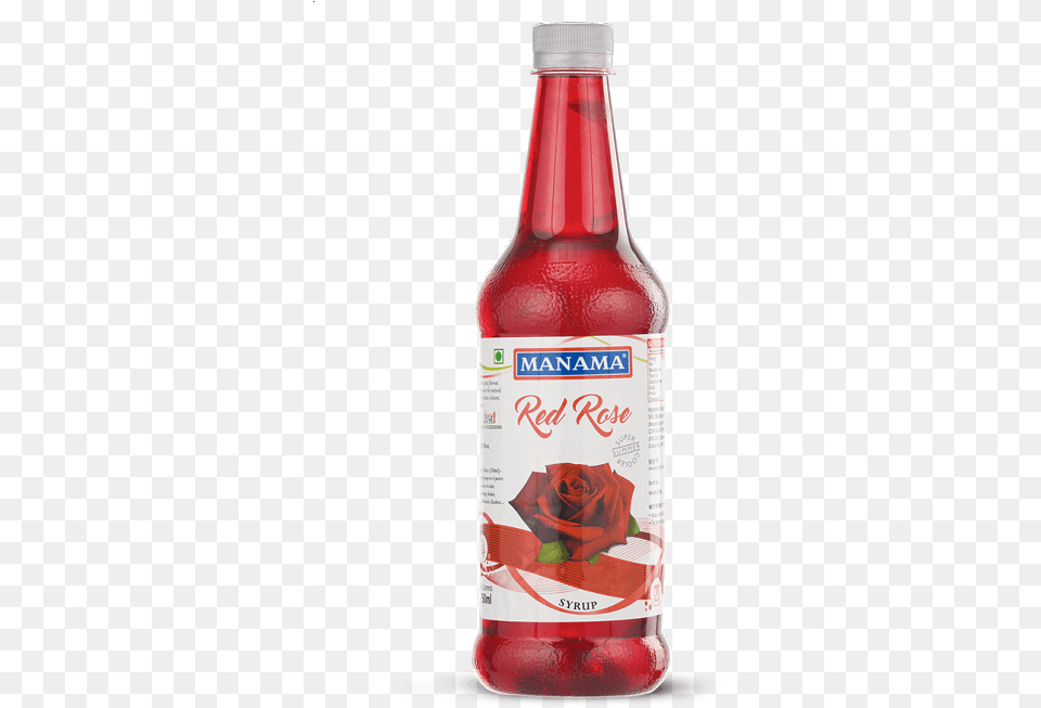 White Rose Syrup Crodial Manama Rose Syrup, Food, Ketchup, Flower, Plant Png Image