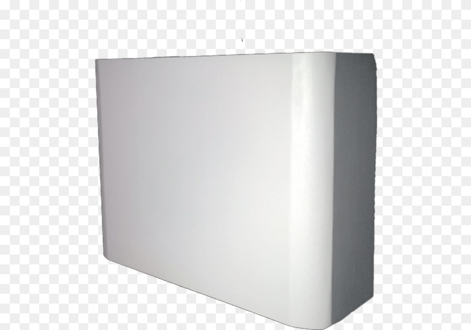 White Rounded Corners Lampshade, White Board, Foam, Jar Free Png Download
