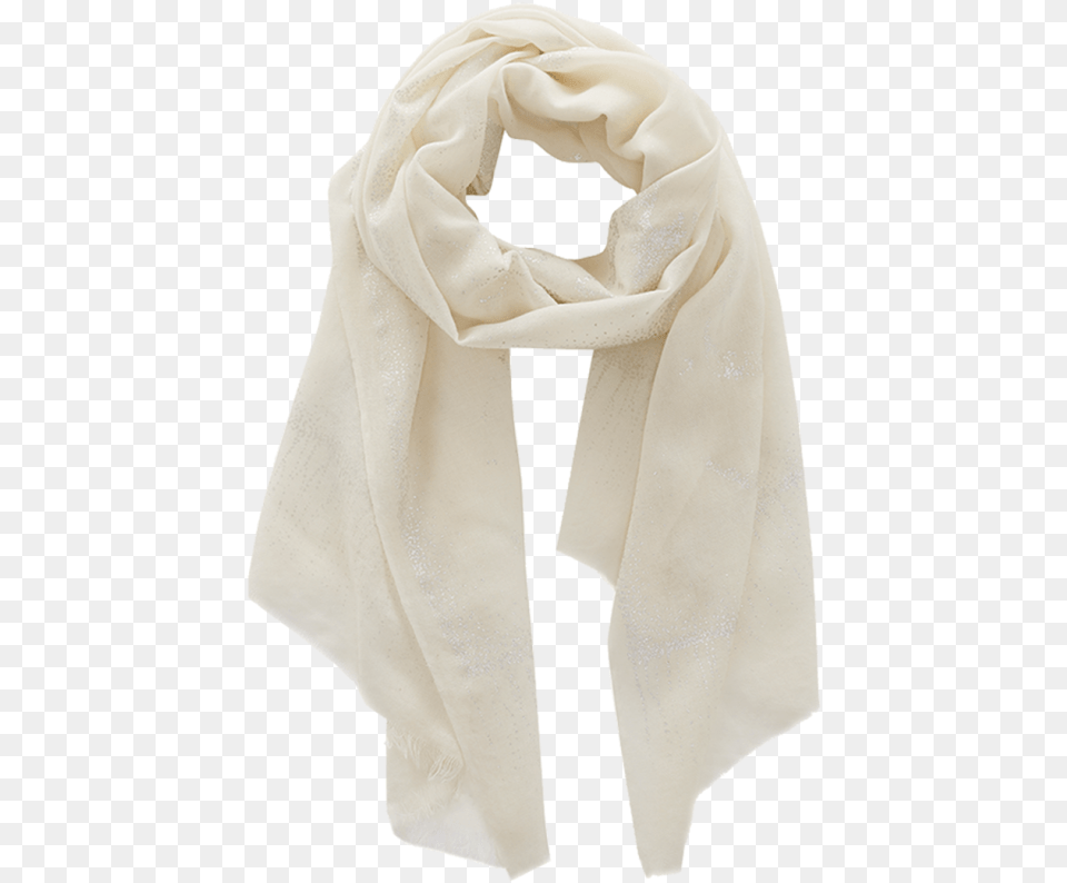 White Scarf Download White Scarf Background, Clothing, Stole Png Image