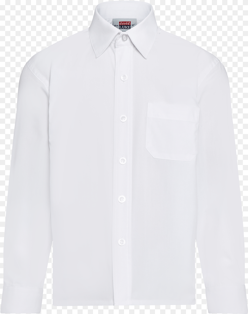 White School Shirt Chemise Blanche Uniforme Scolaire, Clothing, Dress Shirt, Long Sleeve, Sleeve Free Transparent Png