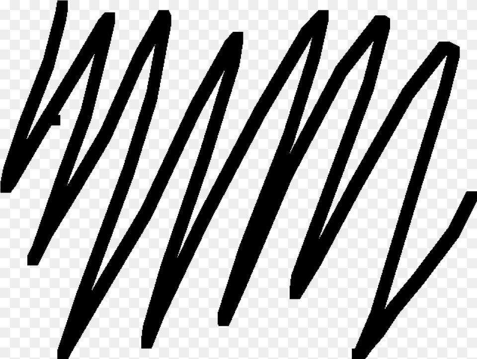 White Scribble, Gray Free Transparent Png
