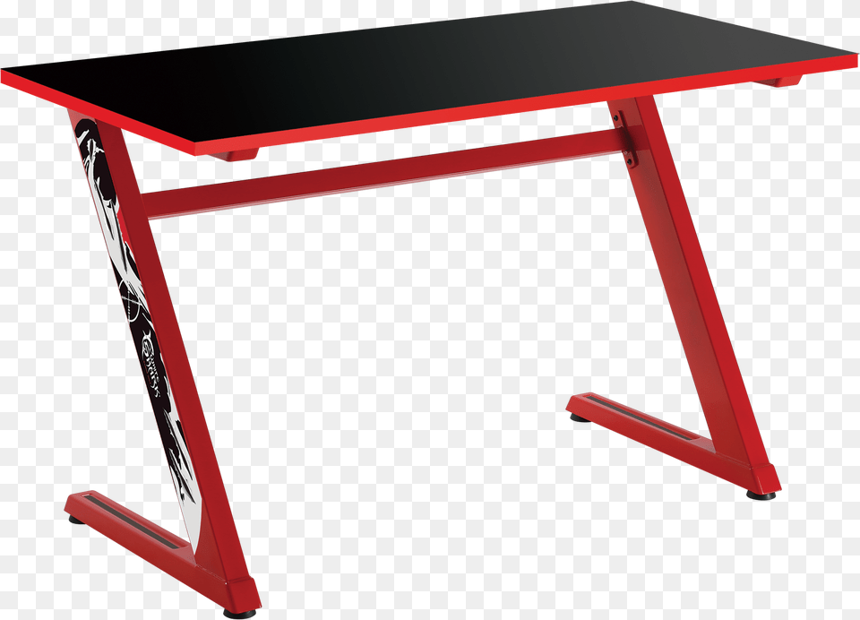 White Shark Gaming Desk Zz Red White Shark Stol, Dining Table, Furniture, Table, Blackboard Png