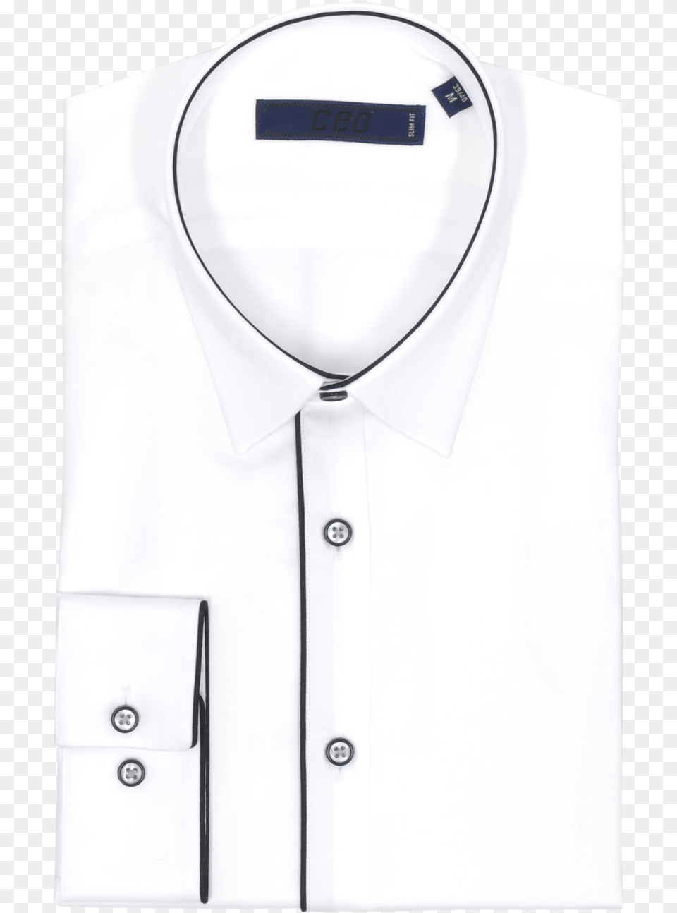 White Shirt Button Formal Wear, Clothing, Dress Shirt, Coat Free Png Download