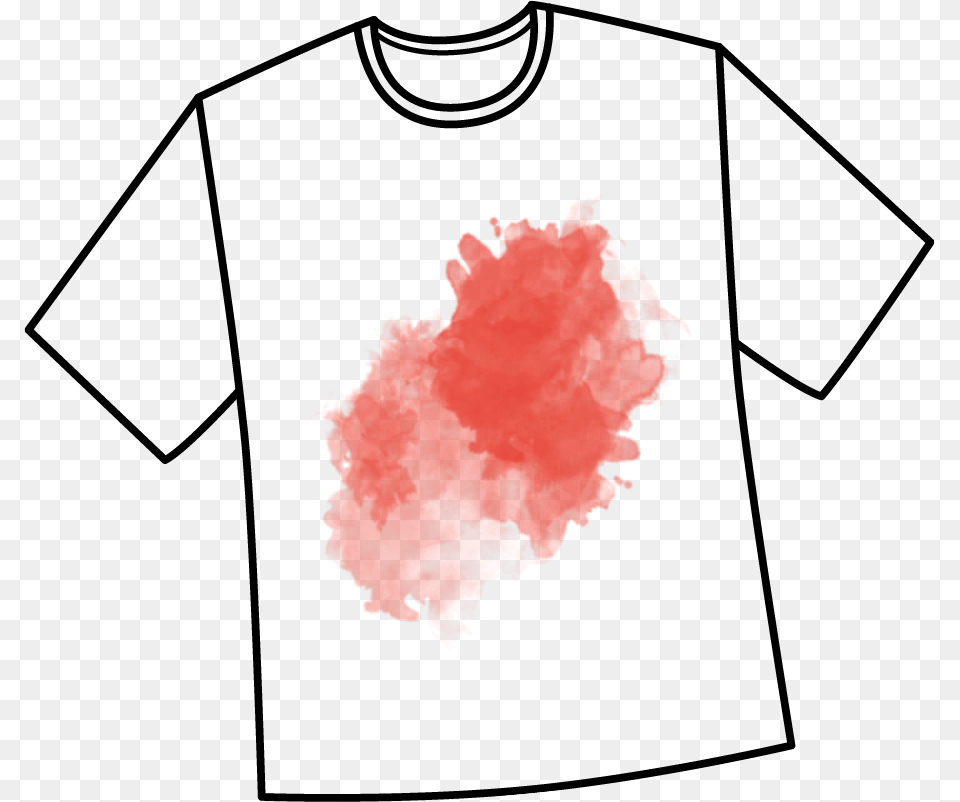 White Shirt With Red Stain, Face, Head, Person Png