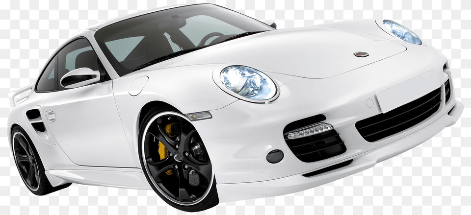 White Side Porsche, Alloy Wheel, Vehicle, Transportation, Tire Free Png
