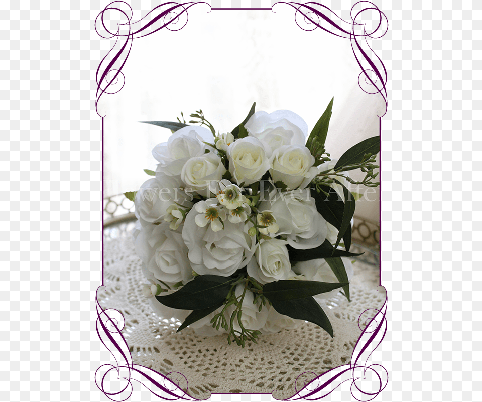 White Silk Artificial Rustic Boho Wedding Bouquet Posy Bouquet, Flower, Flower Arrangement, Flower Bouquet, Plant Free Png Download