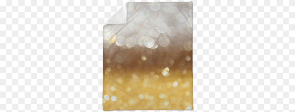 White Silver And Gold Abstract Bokeh Lights Plush Blanket U2022 Pixers We Live To Change Dew Free Png Download