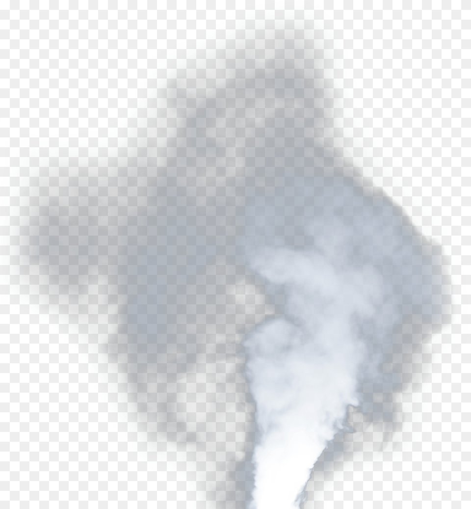 White Sky Black Pattern Smoke, Mountain, Outdoors, Nature, Person Png Image