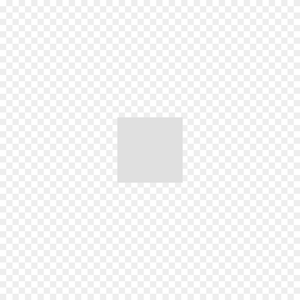 White Small Square Emoji Clipart, Gray Png