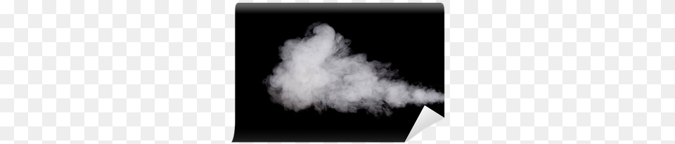 White Smoke We Live To Change Smoke With Black Background, Nature, Outdoors, Snow, Snowman Free Png Download