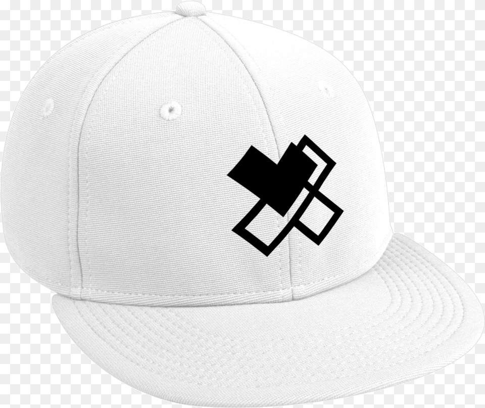 White Snapback Hat, Baseball Cap, Cap, Clothing Free Png