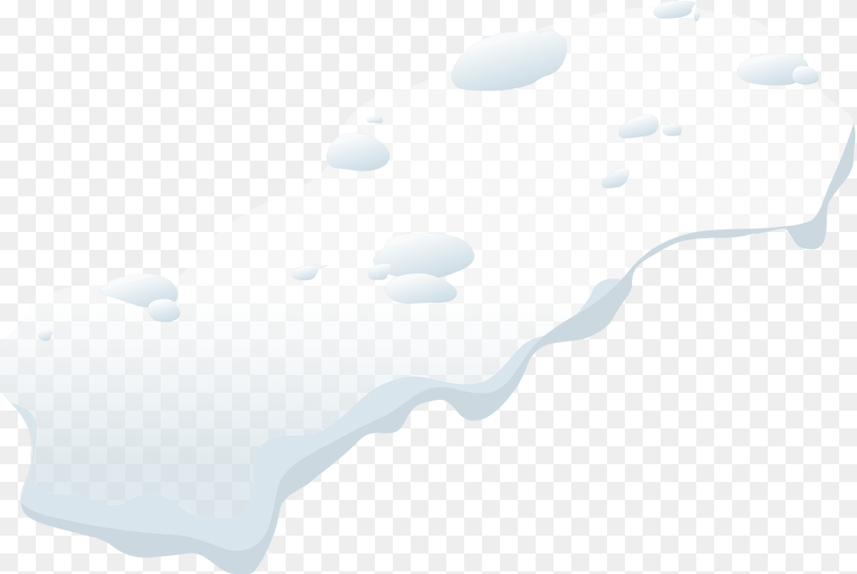 White Snow Cap Clipart, Ice, Outdoors, Nature Png