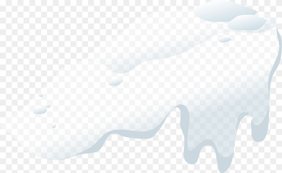White Snow Cap Clipart, Ice, Nature, Outdoors, Iceberg Free Png