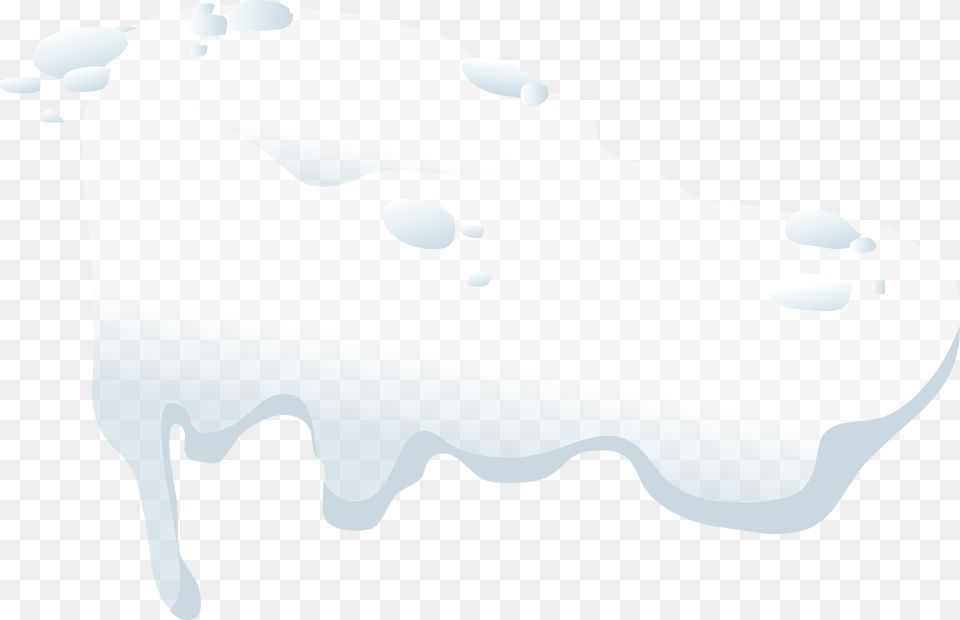 White Snow Cap Clipart, Beverage, Ice, Milk, Nature Png Image