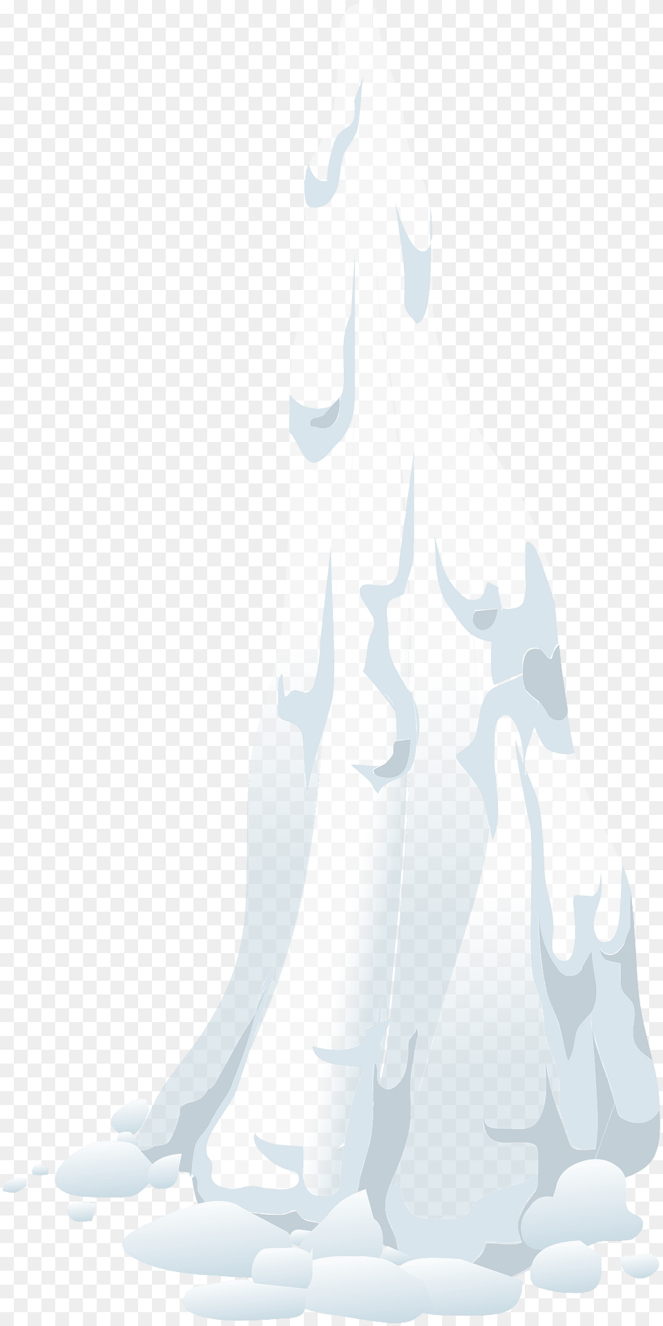 White Snow Skirt Clipart, Ice, Nature, Outdoors, Iceberg Png