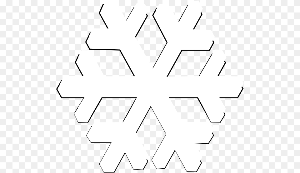 White Snowflake Transparent Background Clipart White Snowflake Vector, Nature, Outdoors, Snow Png