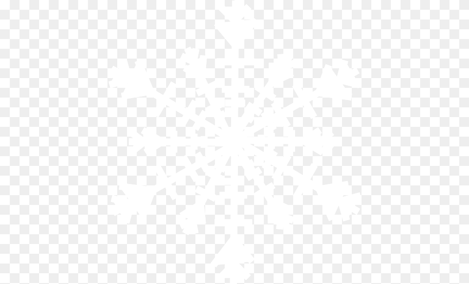 White Snowflake Vector Transparent, Nature, Outdoors, Snow, Cross Png