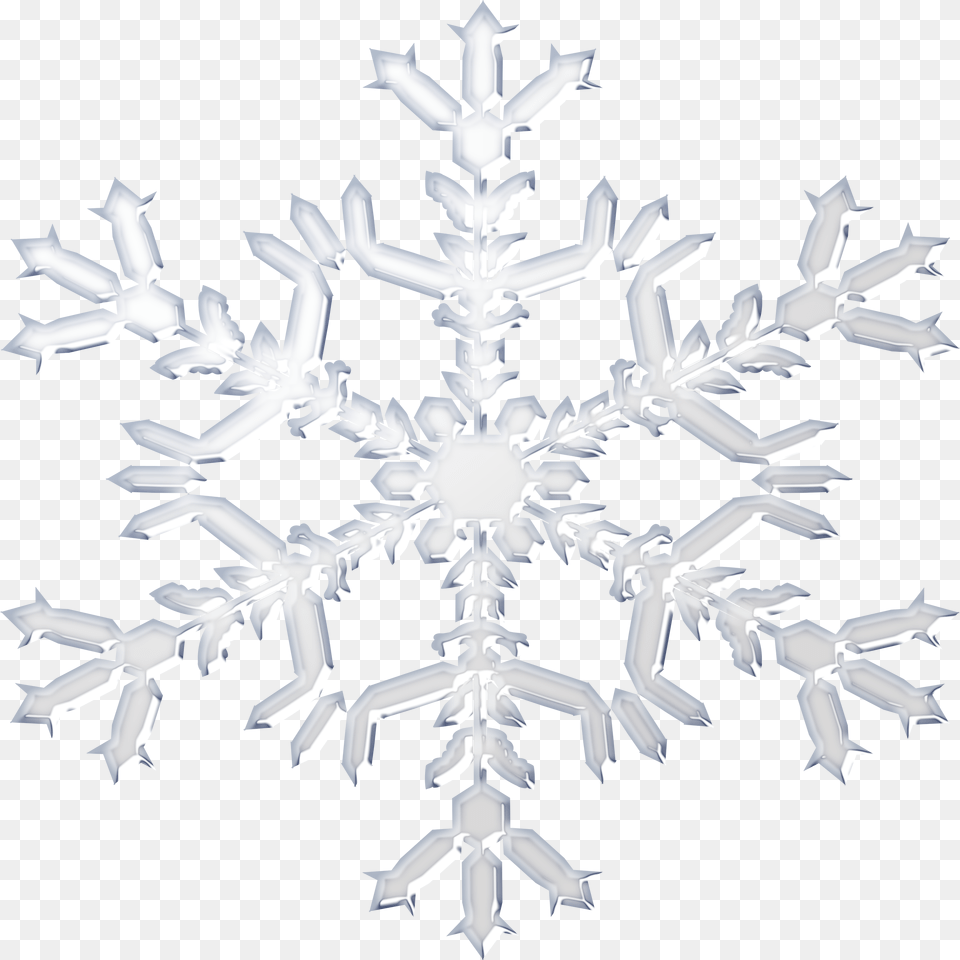White Snowflakes Snowflake Illustration White, Nature, Outdoors, Snow Png