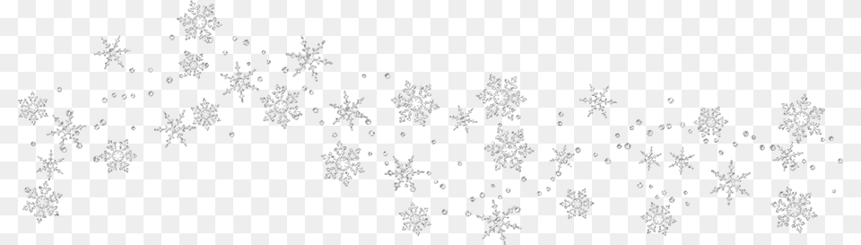 White Snowflakes Transparent, Nature, Outdoors, Snow, Snowflake Free Png