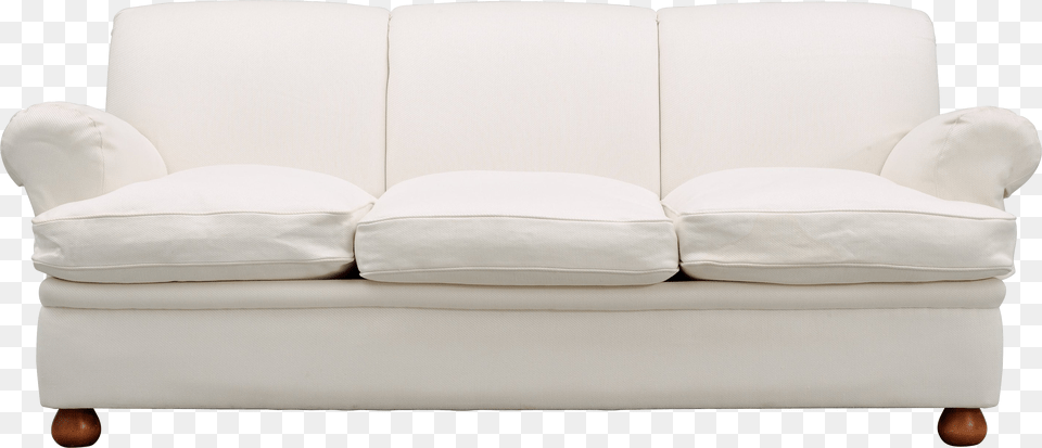 White Sofa Couch, Cushion, Furniture, Home Decor Free Transparent Png