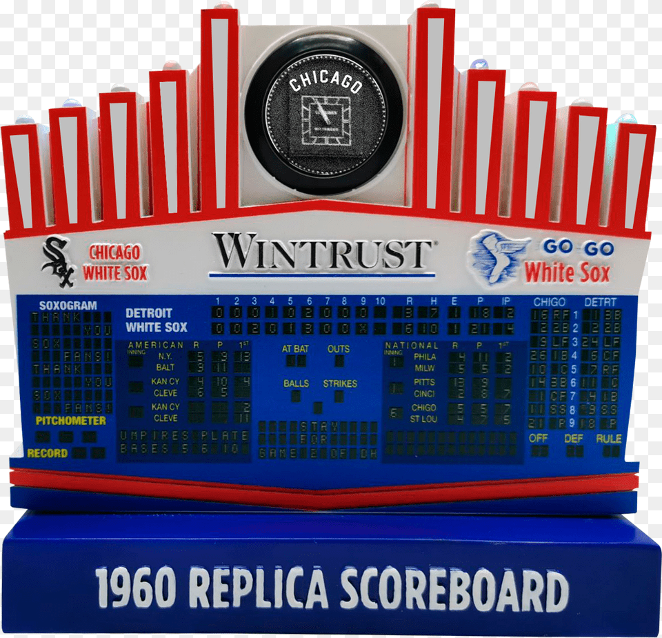 White Sox Logo, Text, Scoreboard Png