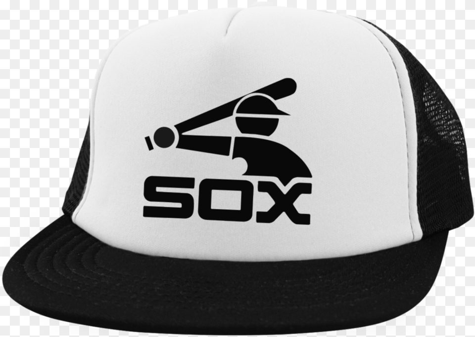 White Sox Retro Logo, Baseball Cap, Cap, Clothing, Hat Free Png