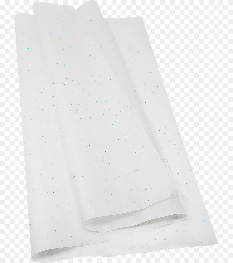 White Sparkle Glitter Tissue Paper 50 X 75 Cm Paper, White Board, Towel Free Png