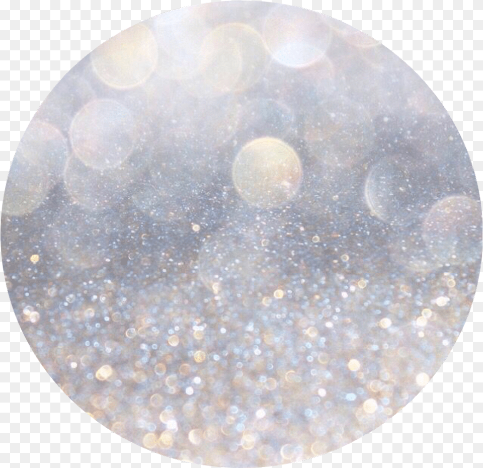 White Sparkles Rose Gold White Glitter, Nature, Night, Outdoors, Sphere Png Image