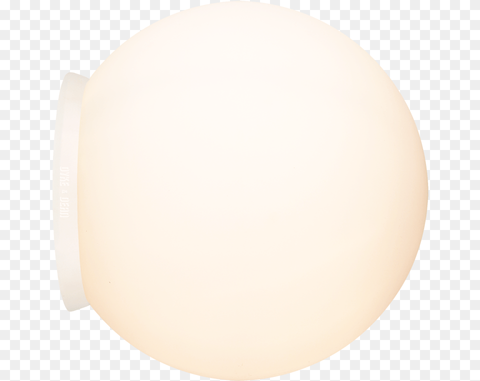 White Sphere Lampshade, Light Free Png