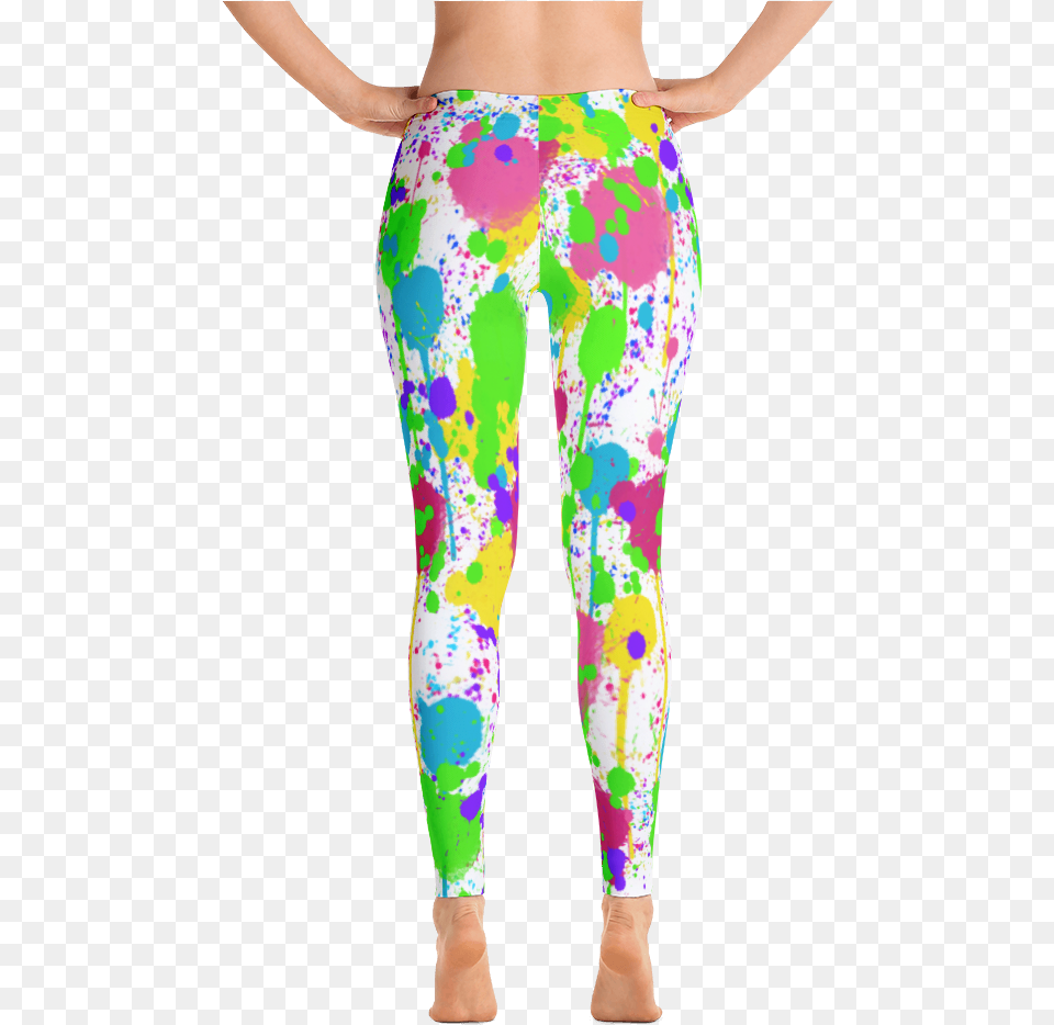 White Splatter Leggings Diddyandtheginger Thanksgiving Turkey Day Leggings, Clothing, Hosiery, Pants, Tights Free Png