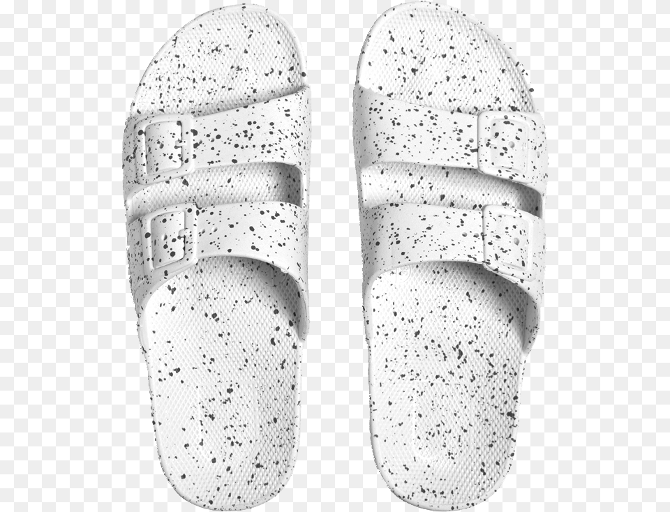 White Splatter Moses Freedom Sandals White Splatter Skateboard Deck, Clothing, Footwear, Sandal, Shoe Free Transparent Png