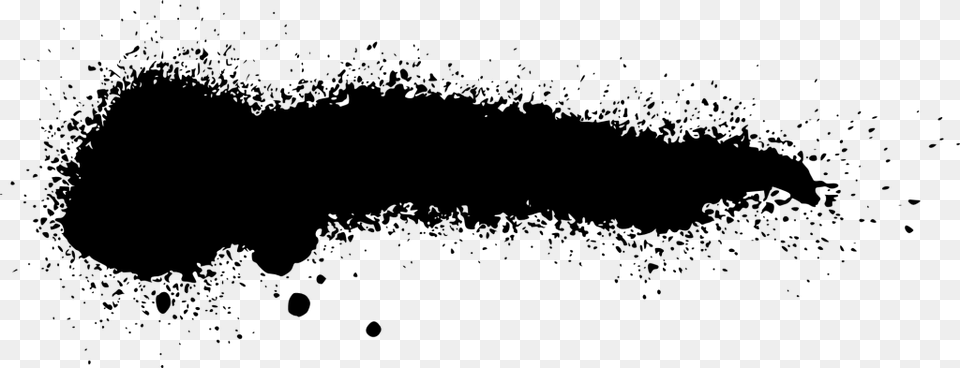 White Spray Paint Line, Gray Png Image