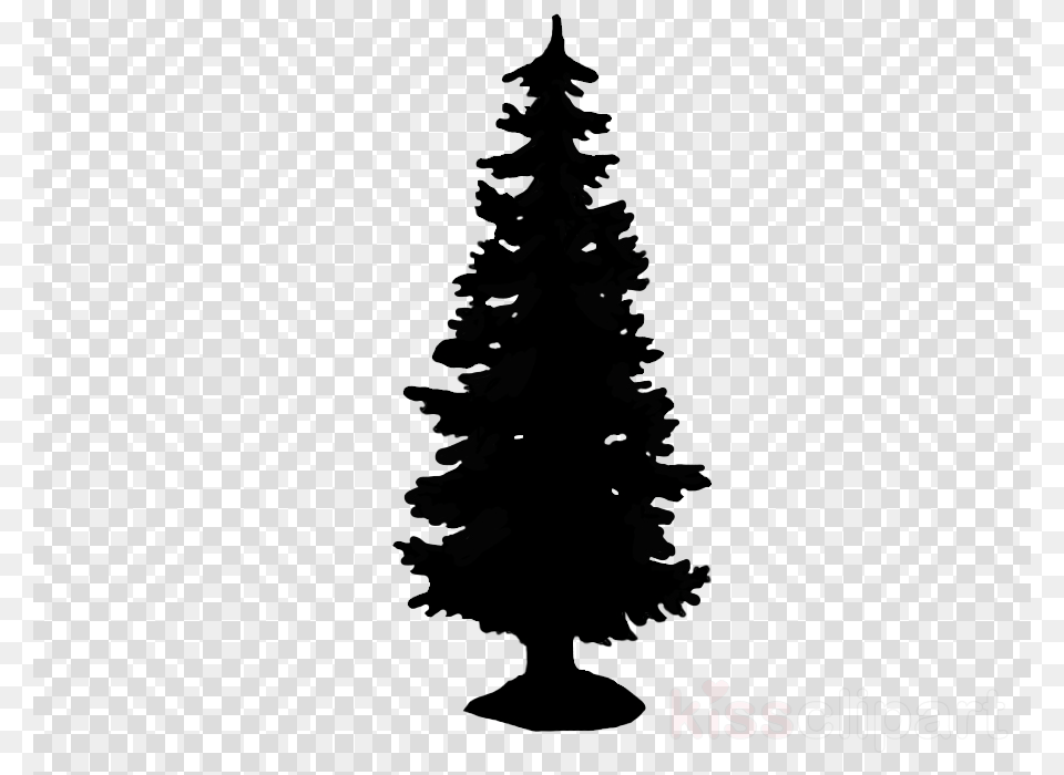 White Spruce Silhouette Clipart Fir Pine Christmas Chinese Brush Chinese Painting Ink Goldfish, Christmas Decorations, Festival, Plant, Tree Png