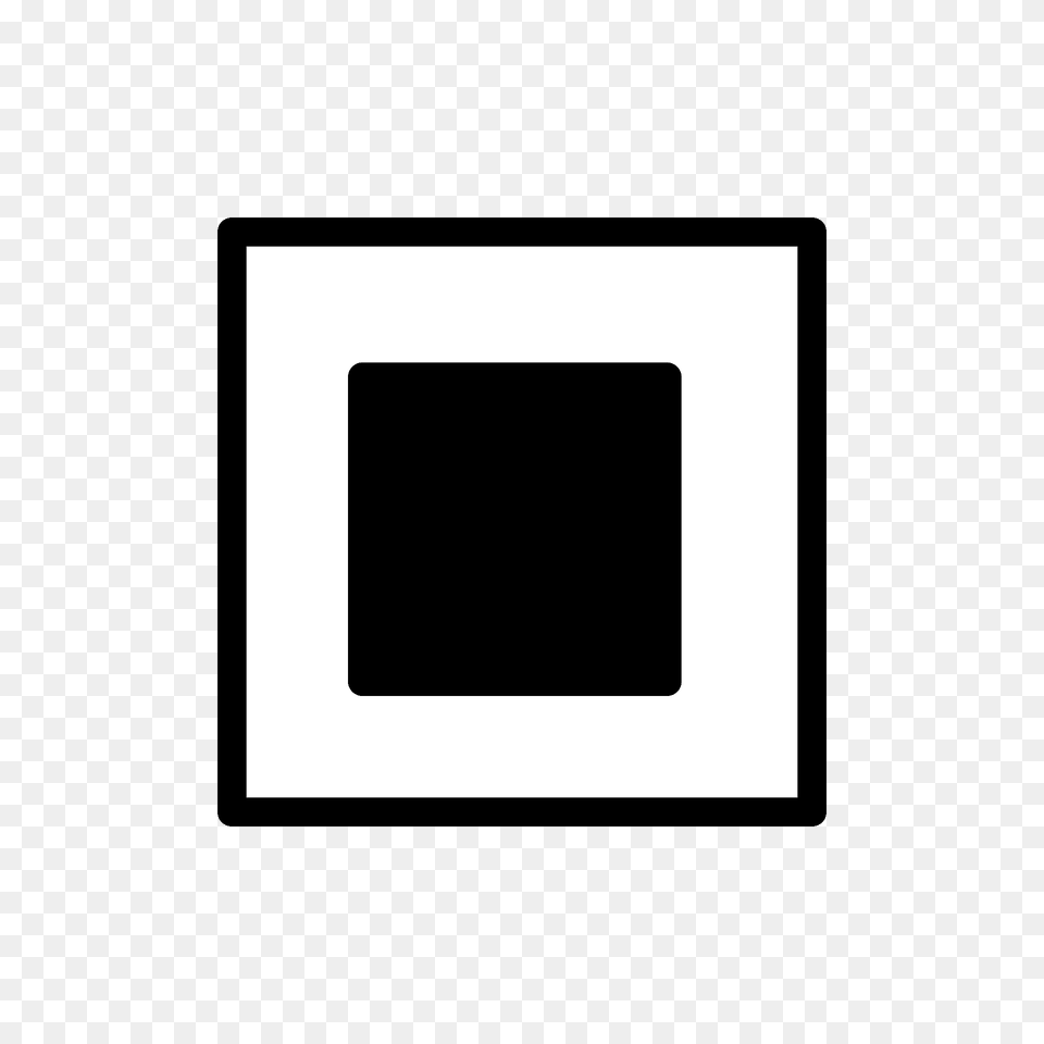 White Square Button Emoji Clipart, Electronics, Screen, Computer Hardware, Hardware Free Transparent Png